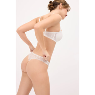 Tanga donna Beige