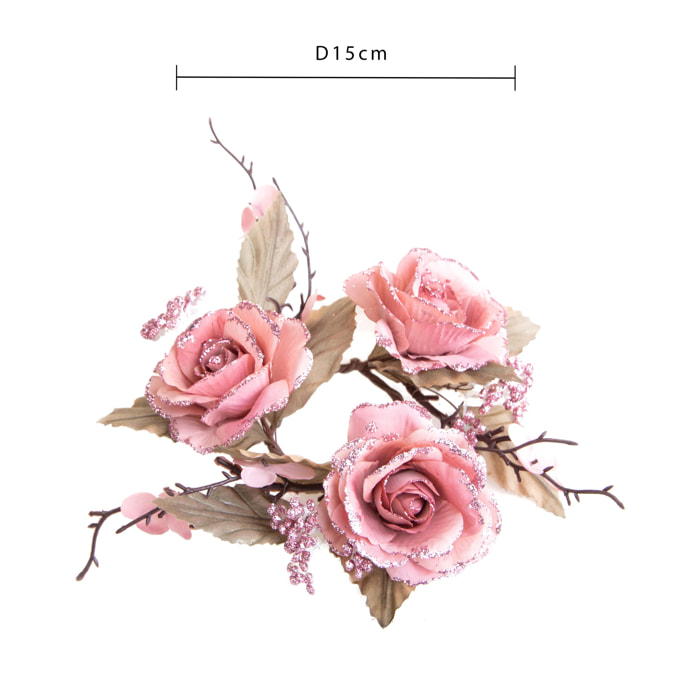 Giro candela - Pezzi 8 - 27xH7,5x15cm - Bianchi Dino SpA