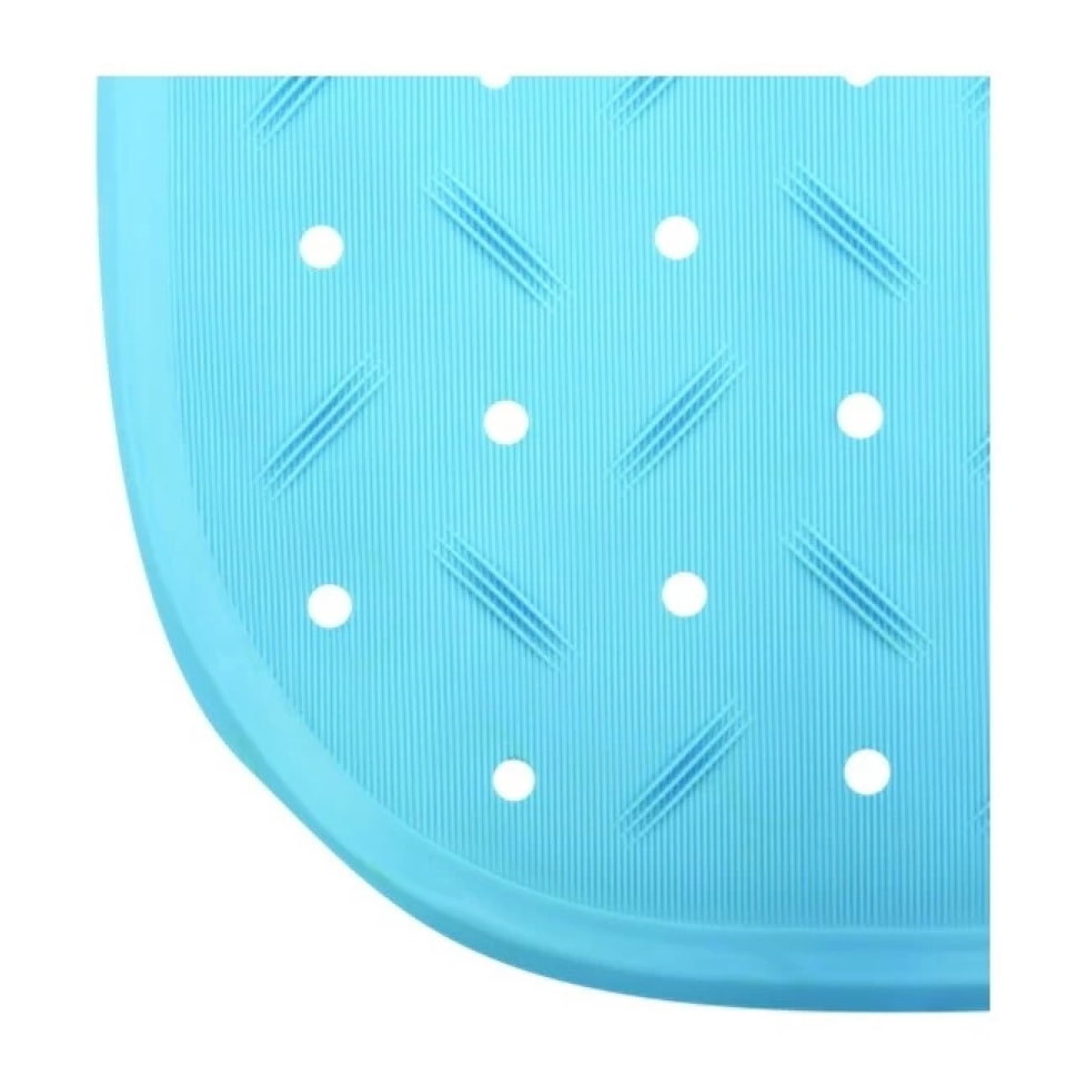 Tapis Fond de baignoire antidérapant Caoutchouc CLASS Bleu Ciel MSV