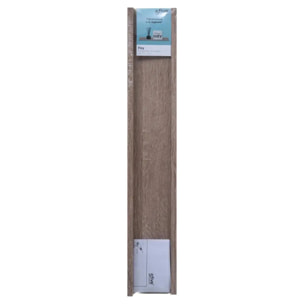 Étagère murale 58cm "Fixy" effet chêne naturel