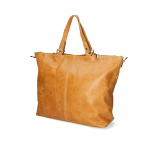 Borsa a spalla da Donna Elisamaria in Vera Pelle Made in Italy 34x49x12 cm