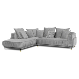 Canapé Tissu Angle gauche Fiorenzo - 4 Places