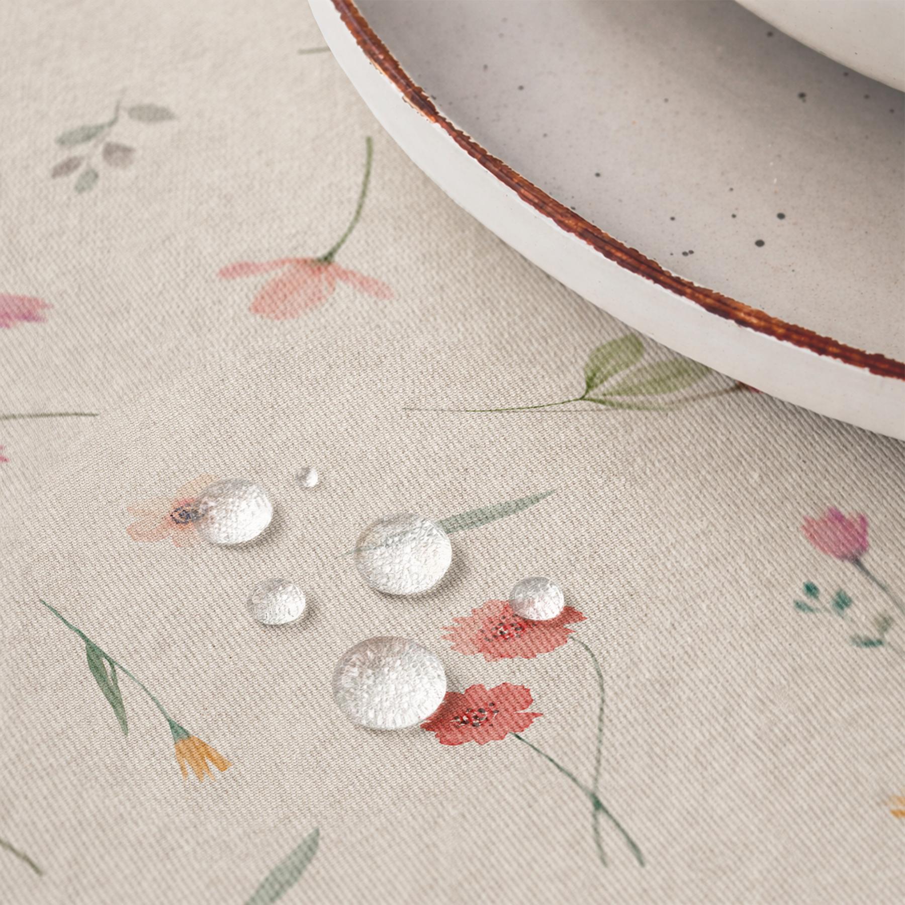 Mantel antimanchas AUREA MULTICOLOR - 100% algodón