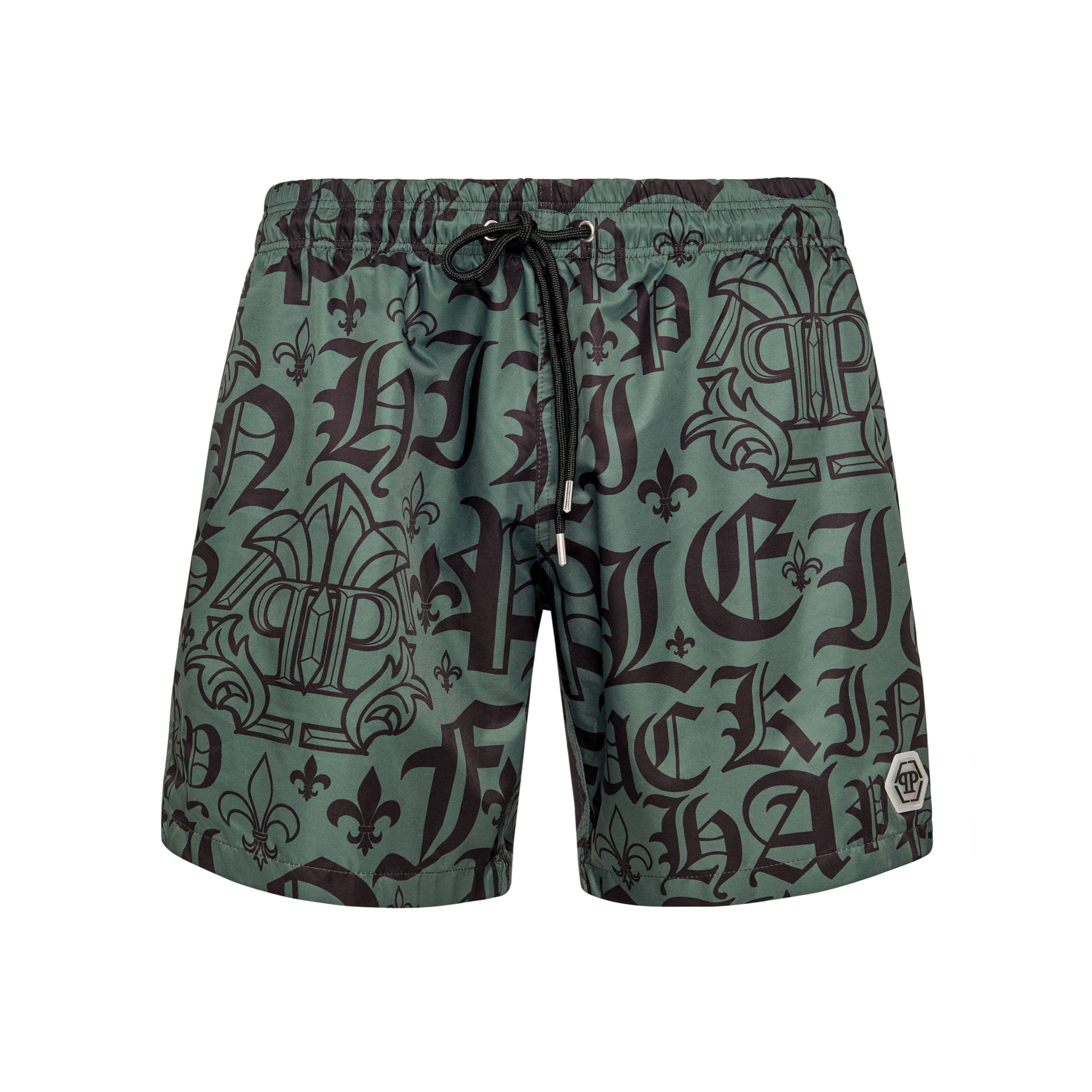 PHILIPP PLEIN Swim Trunks GOTHIC PLEIN