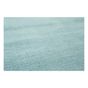 Tapis salon et chambre fait main motif uni ROKI