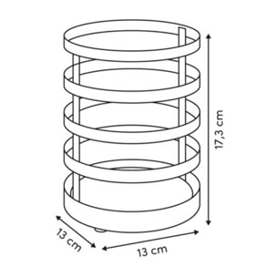 Pot à ustensiles Balm D13x17,3cm blanc