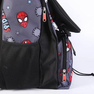 Zaino Scuola estensibile Spiderman Lui Marvel NERO