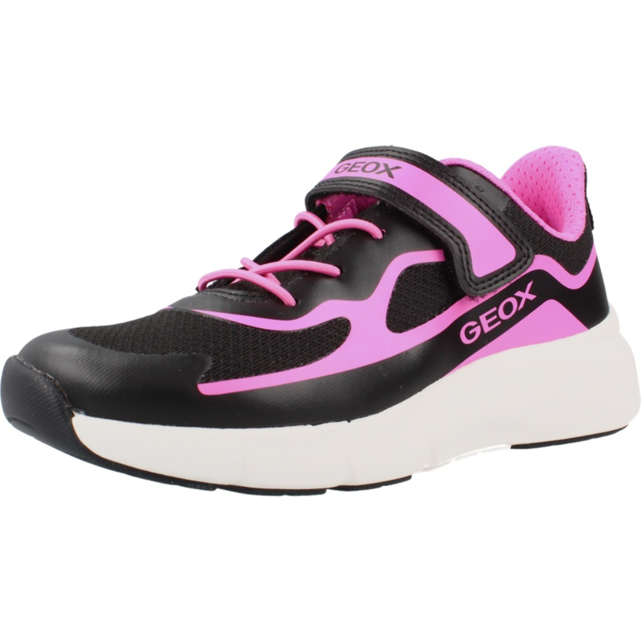 Zapatillas Niña de la marca GEOX  modelo J65PAC 01454 J PRO RAN NEGRO