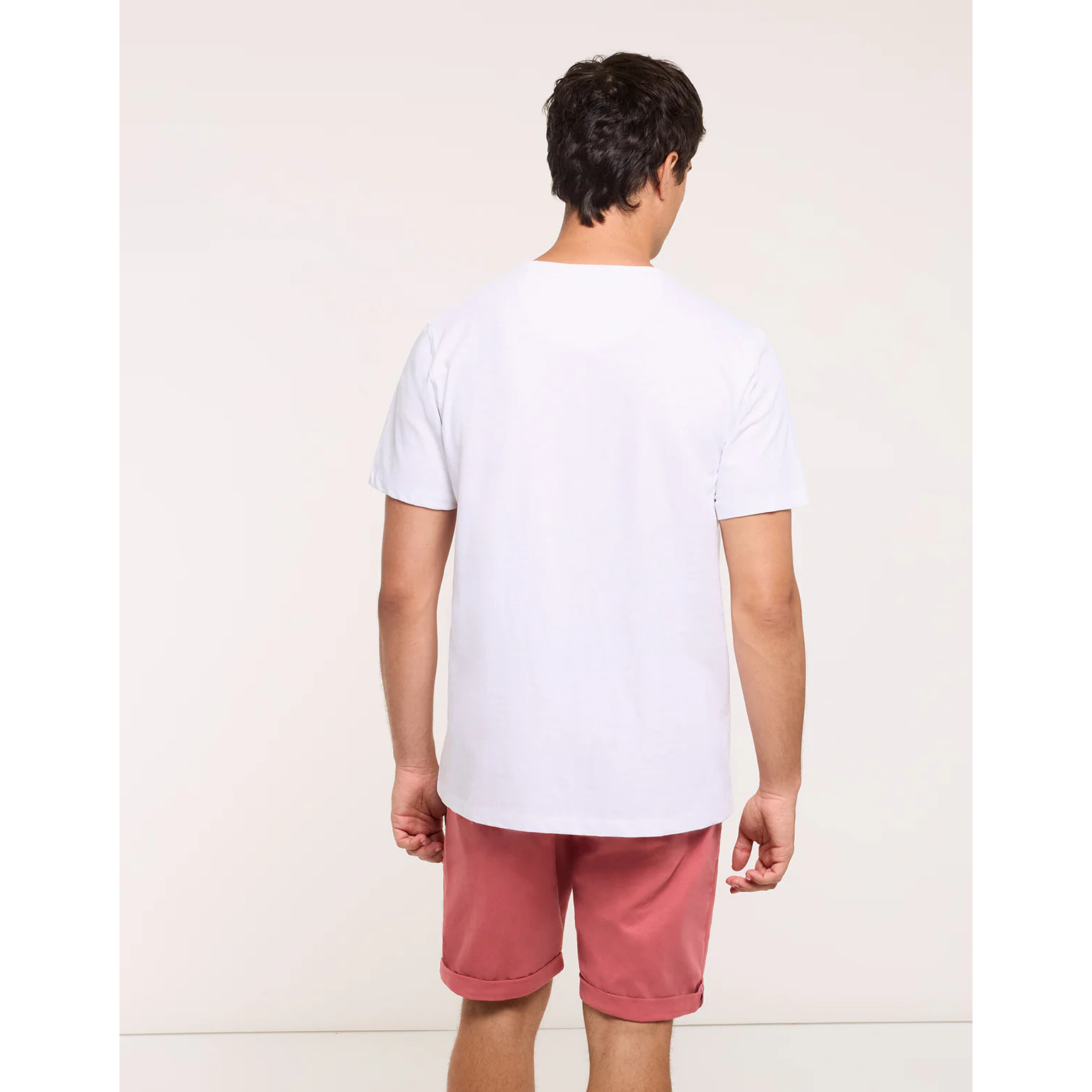 Camiseta Manga Corta Blanco - Leesin
