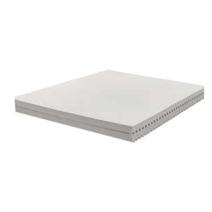 Materasso Memory Soft 3 Strati in Aloe Silver Sfoderabile 90x200x23