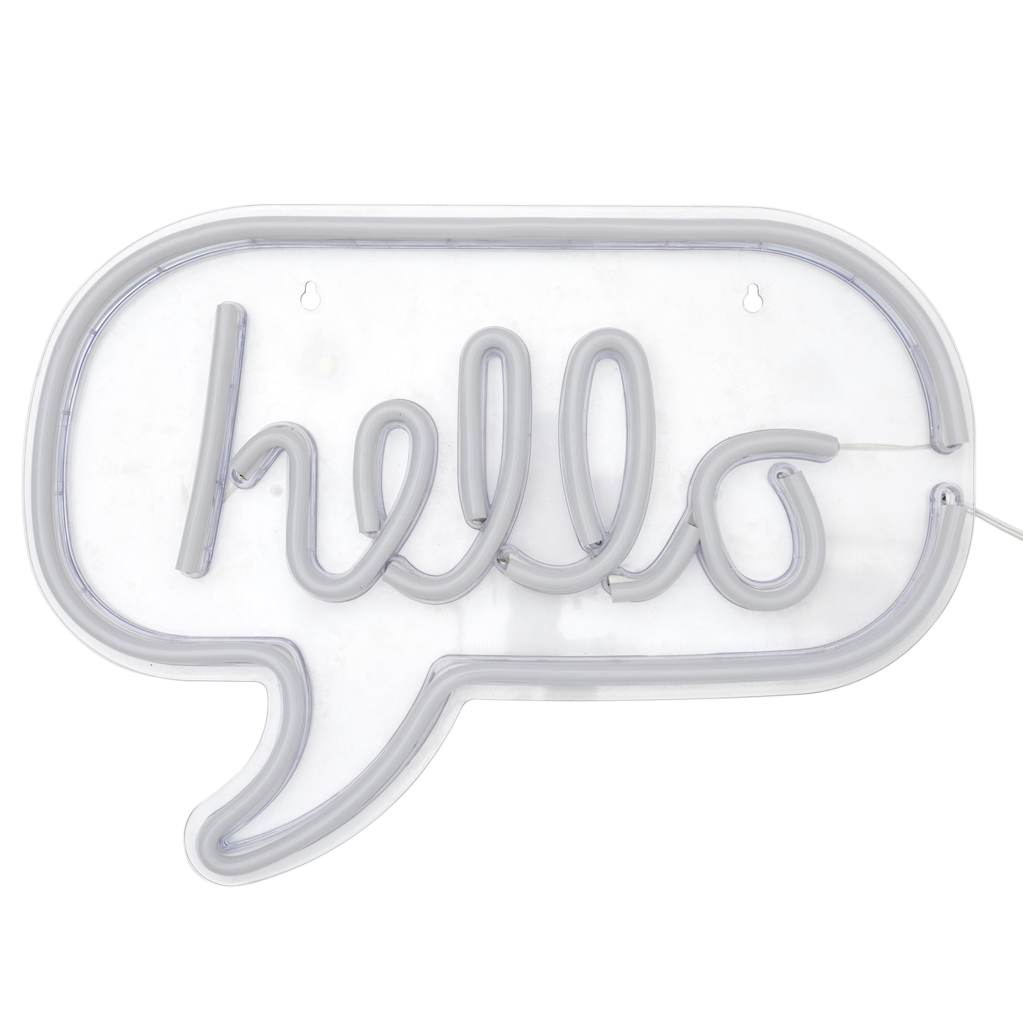 Lampe Neon Hello Acrylique Usb