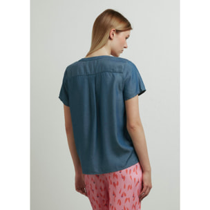 BLUSA BLU CONBIPEL