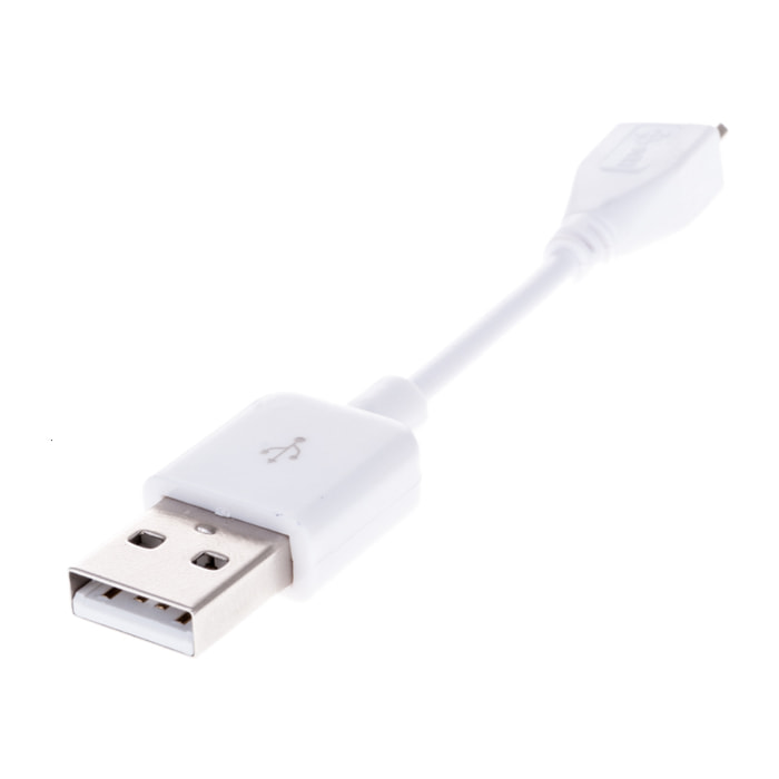 DAM ADATTATORE DA USB A MICRO USB . 10 cm210 cm. Colore bianco