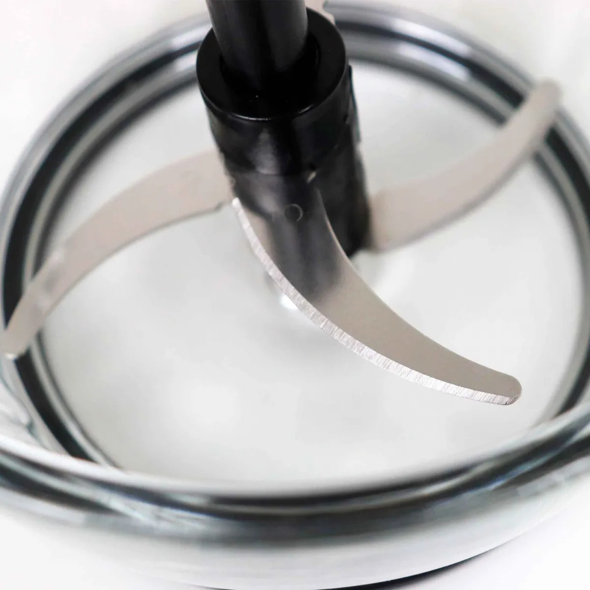 Picadora eléctrica JATA JEPC1250 con 4 cuchillas para picar alimentos o hielo. Capacidad: 1,5 litros