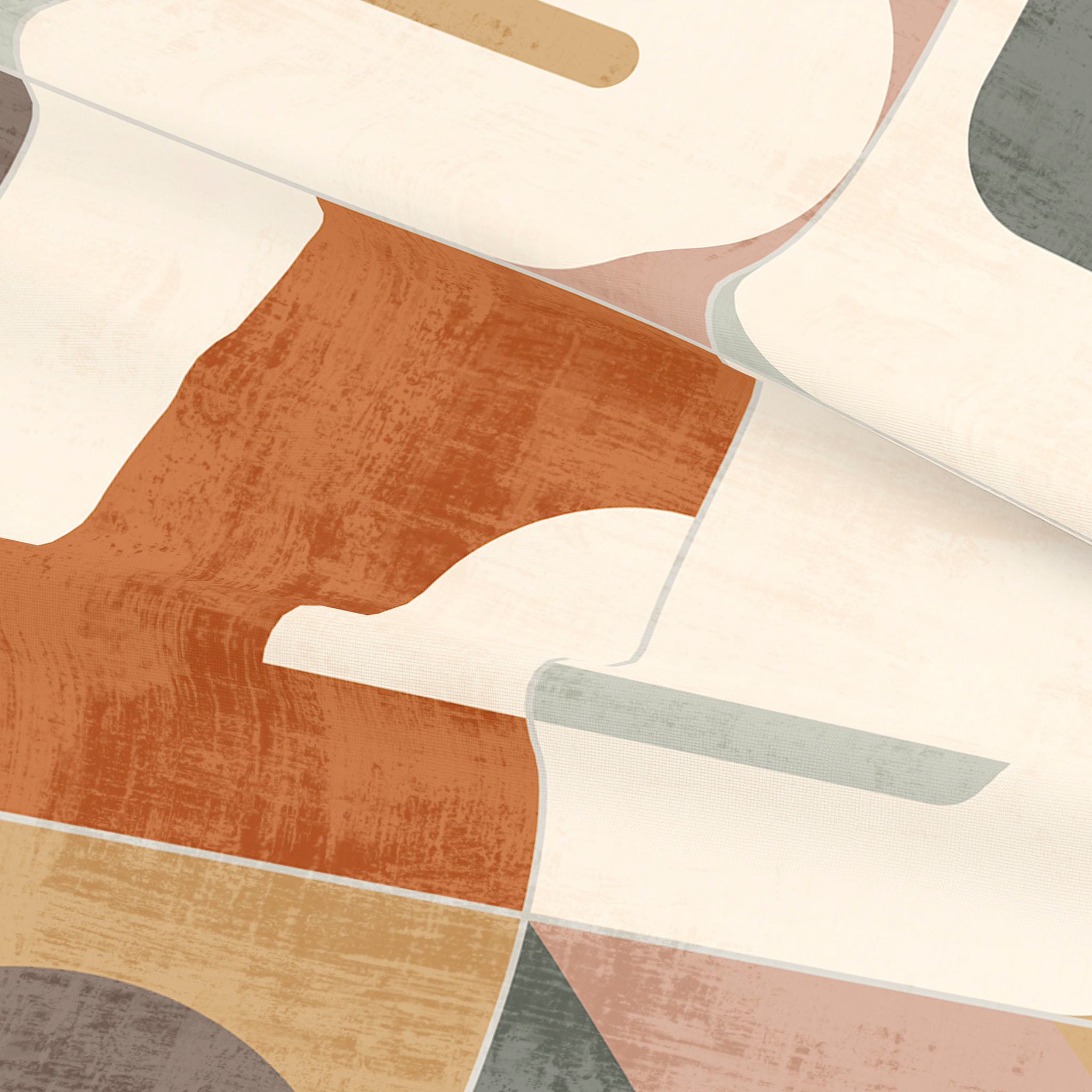 Naturals - Funda Nórdica Estampada 2/3 piezas - 100% Algodón - Puzzle