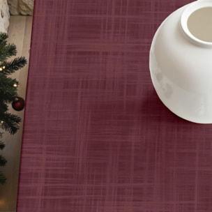 Nappe en résine Anti-tâches Christmas Burdeos