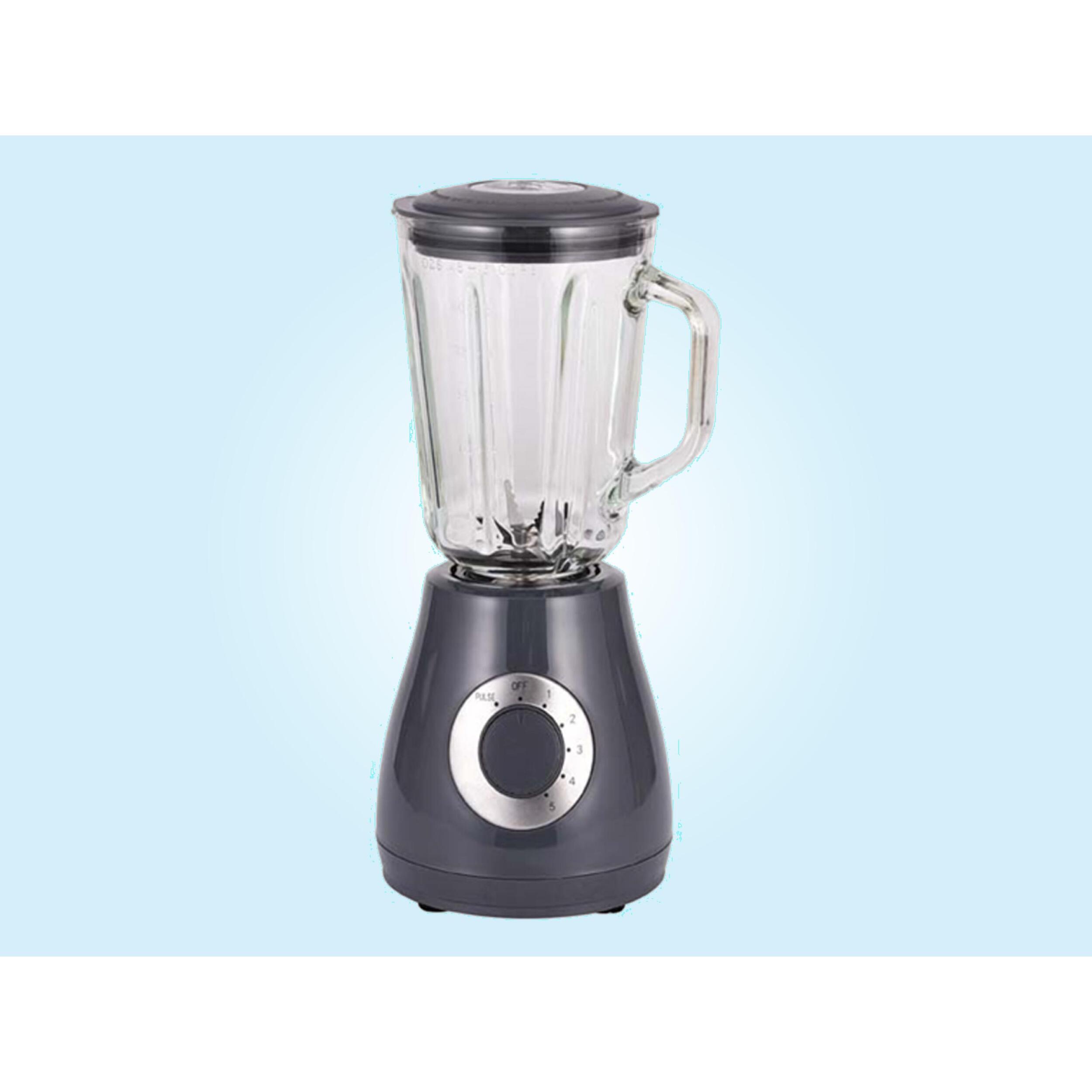 Batidora de vaso 400W con jarra de cristal de 1.5L y 5 velocidades HOMEAPP BV PURLINE