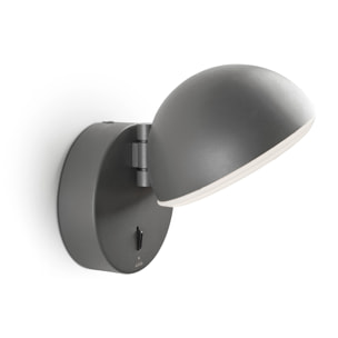 LEDS C4 Aplique Talk Led 6,5W 2700K Gris Urbano