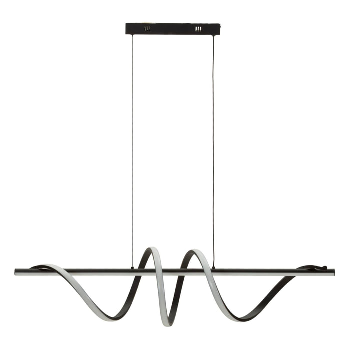 LAMPADARIO LED SPIRAL CM 101X25X30-150 (LUCE CON 3 TEMPERATURE DI COLORE)