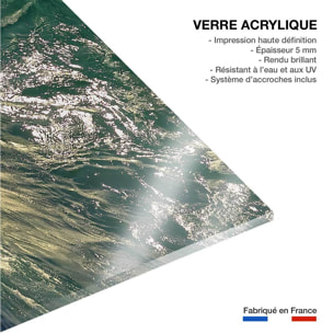 Tableau paysage ocean surf grosse vague  Tableau plexiglas