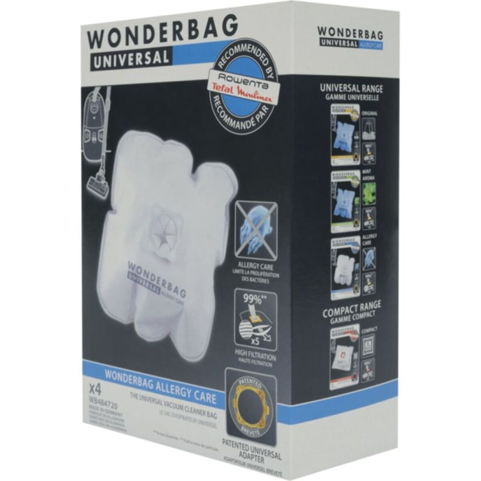 Sac aspirateur ROWENTA Wonderbag Allergy care