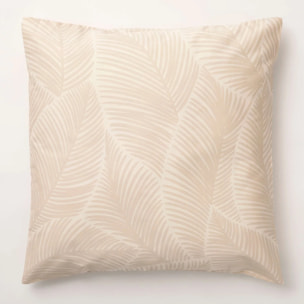 Taie d'oreiller 100% coton 157 fils Nijar Beige