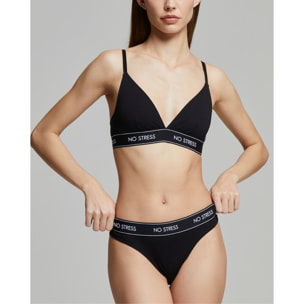 Bralette no stress cotone organico