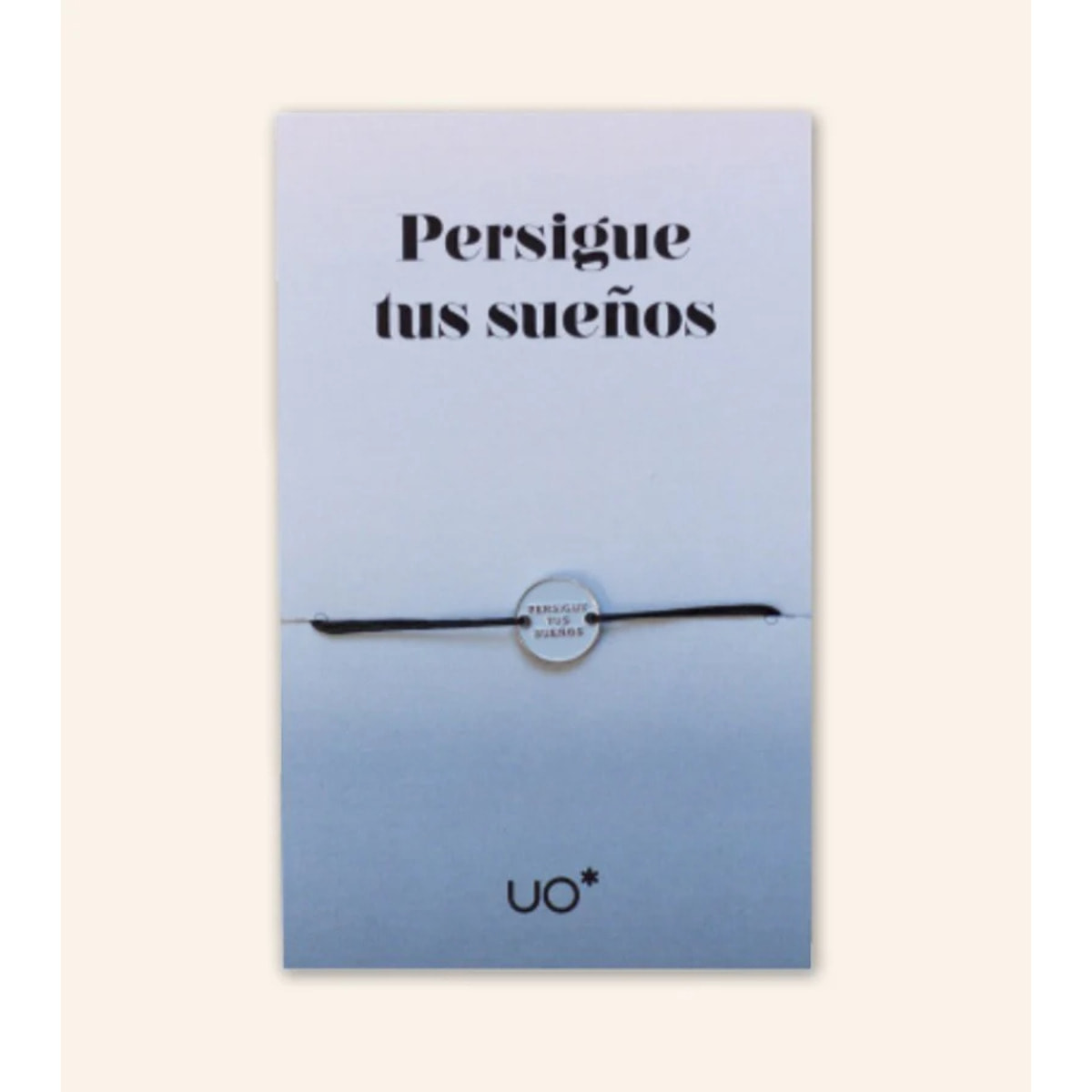 Pulsera Charm "Persigue tus sueños"