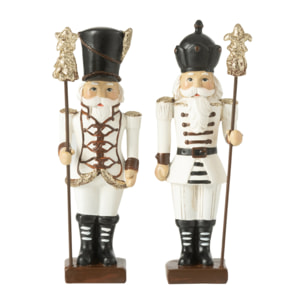 J-Line figurine Casse-Noisette - polyrésine - mix - small - 2 pièces