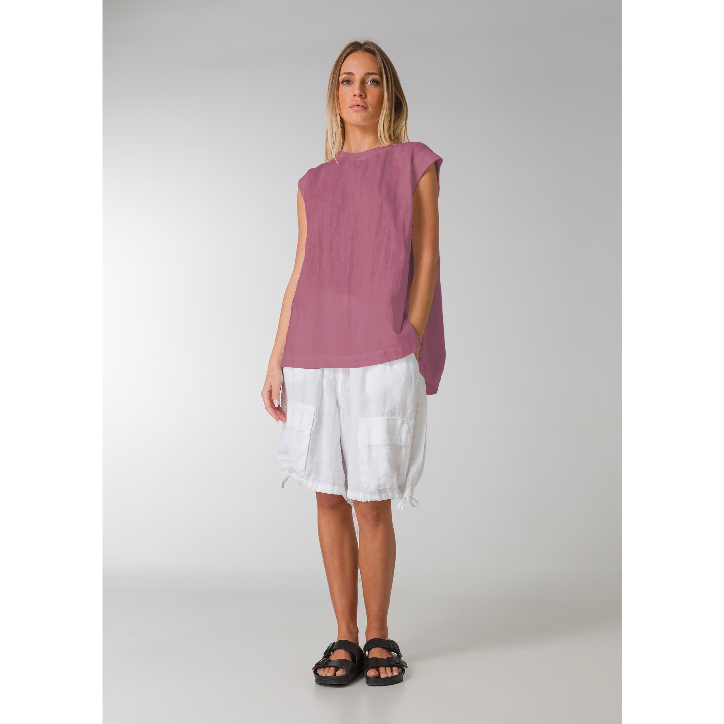 DEHA - Blusa LINEN BLOUSE in Lino per donna