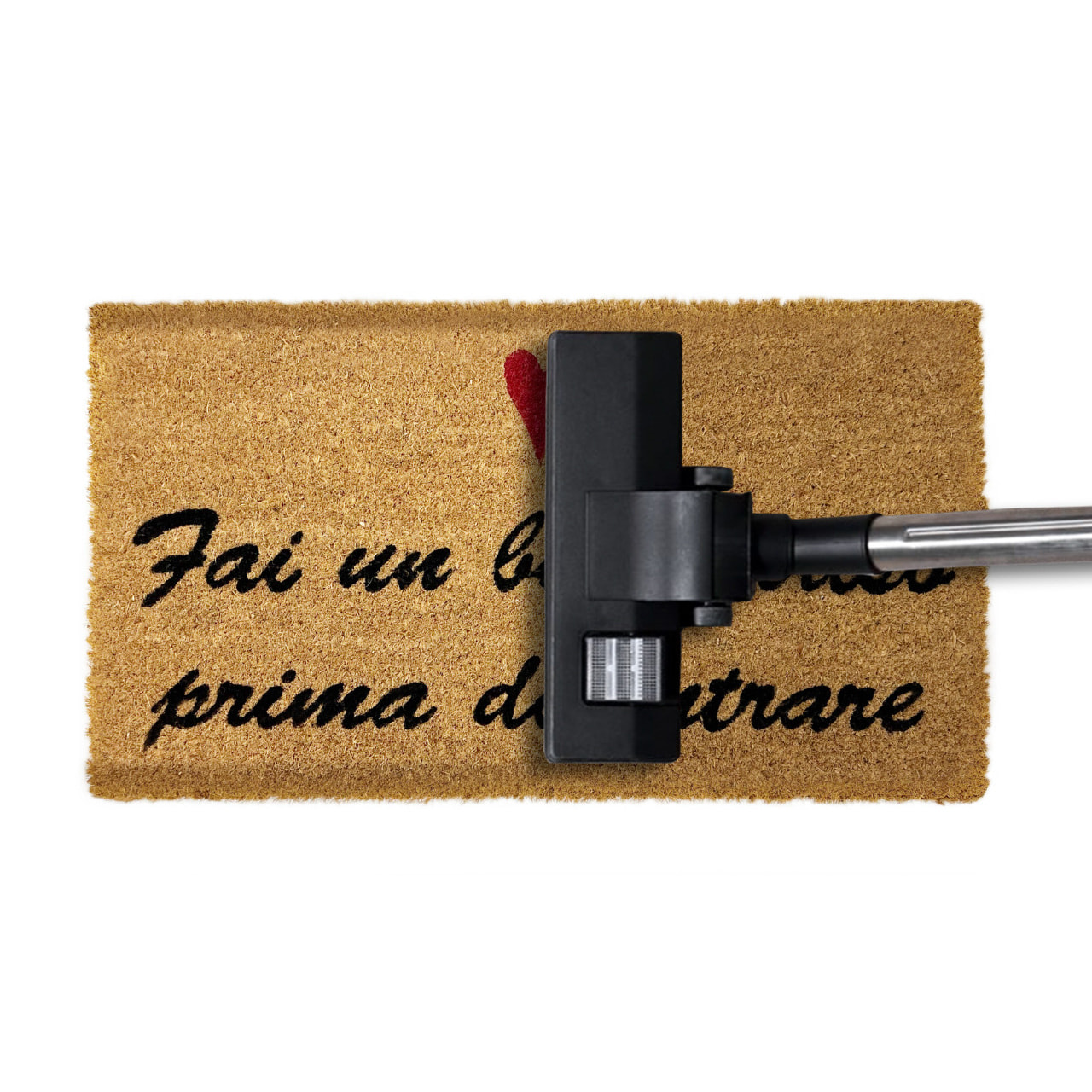 Zerbino Ingresso Casa Antiscivolo In Cocco Scritte Divertenti Sorriso