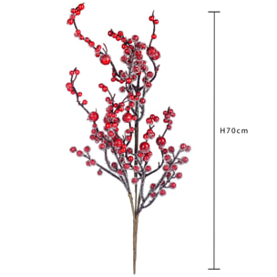 Ramo ilex - Pezzi 12 - 6xH70x5cm - Bianchi Dino SpA