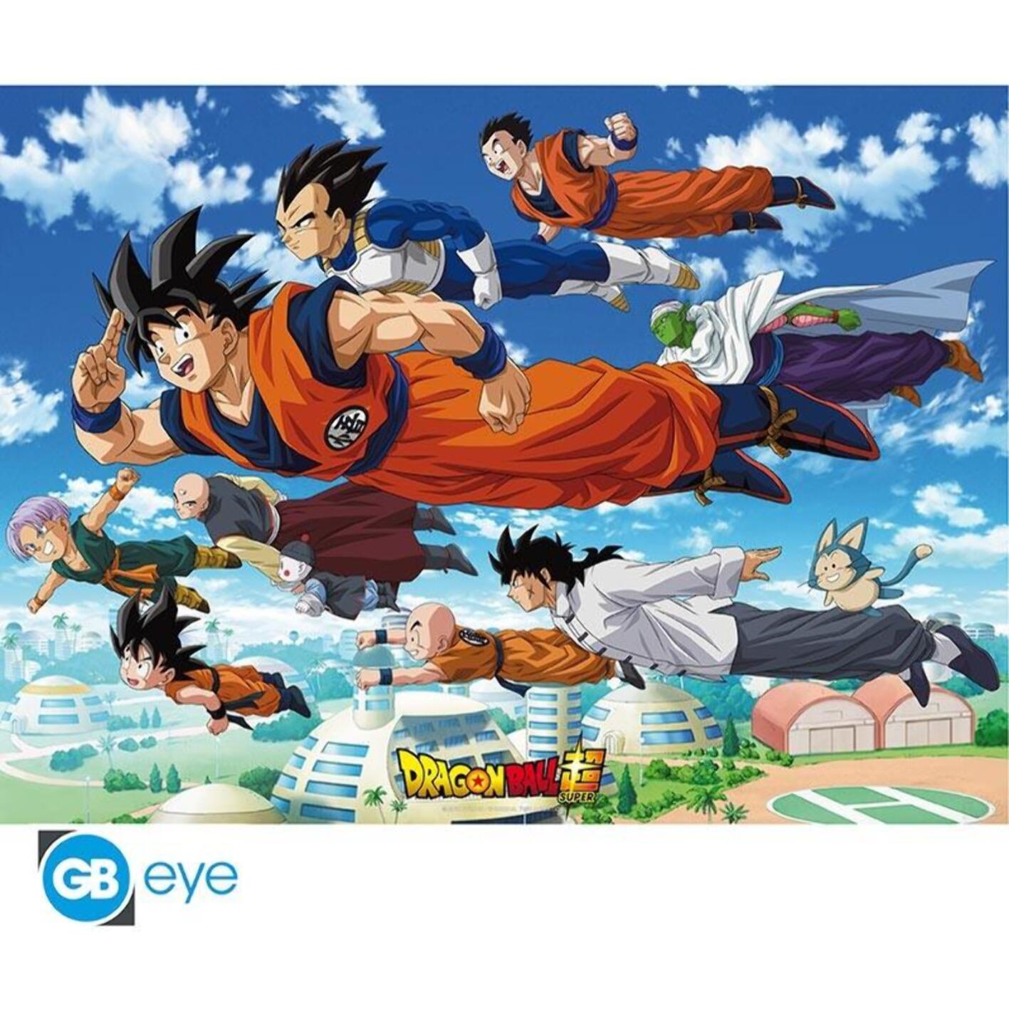 Dragon Ball Super Goku e i suoi amici Set di 2 Poster 52 x 38 cm Abystyle