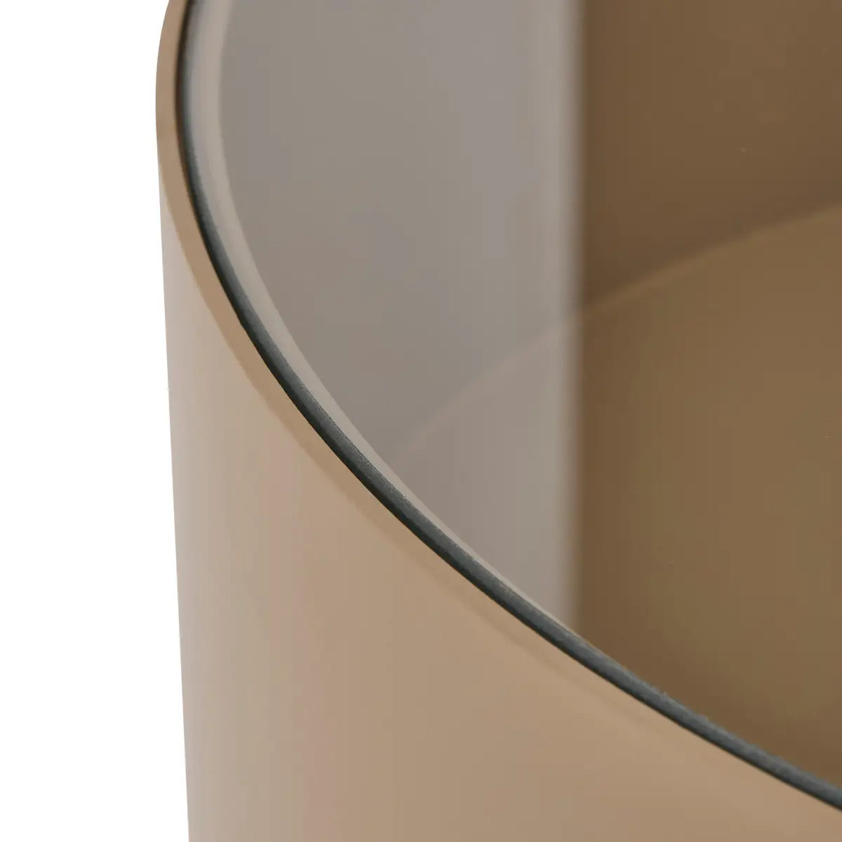 Table d'appoint avec coffre Karun moccha 45x45x30cm