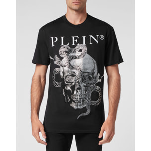 PHILIPP PLEIN T-Shirt Round Neck SKULL
