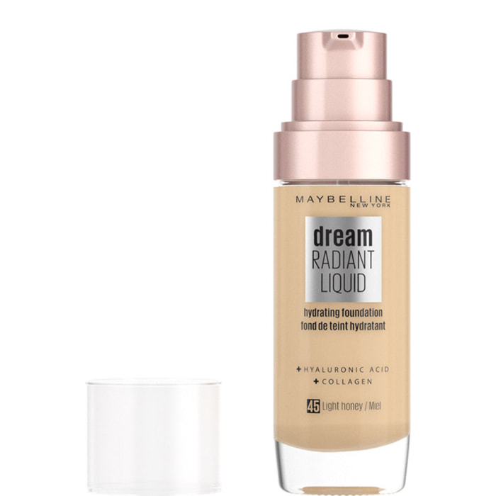 Maybelline Dream Radiant Liquid Fond De Teint Eclat 45 Miel