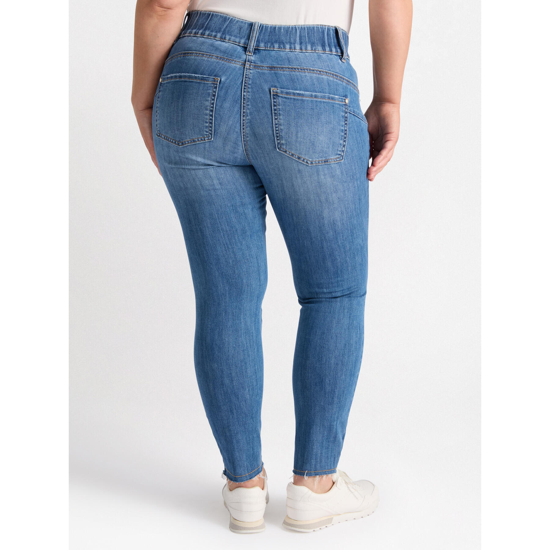 Fiorella Rubino - Jeans skinny con ricamo - Blu