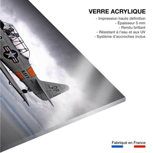 Tableau navy in the sky Tableau plexiglas