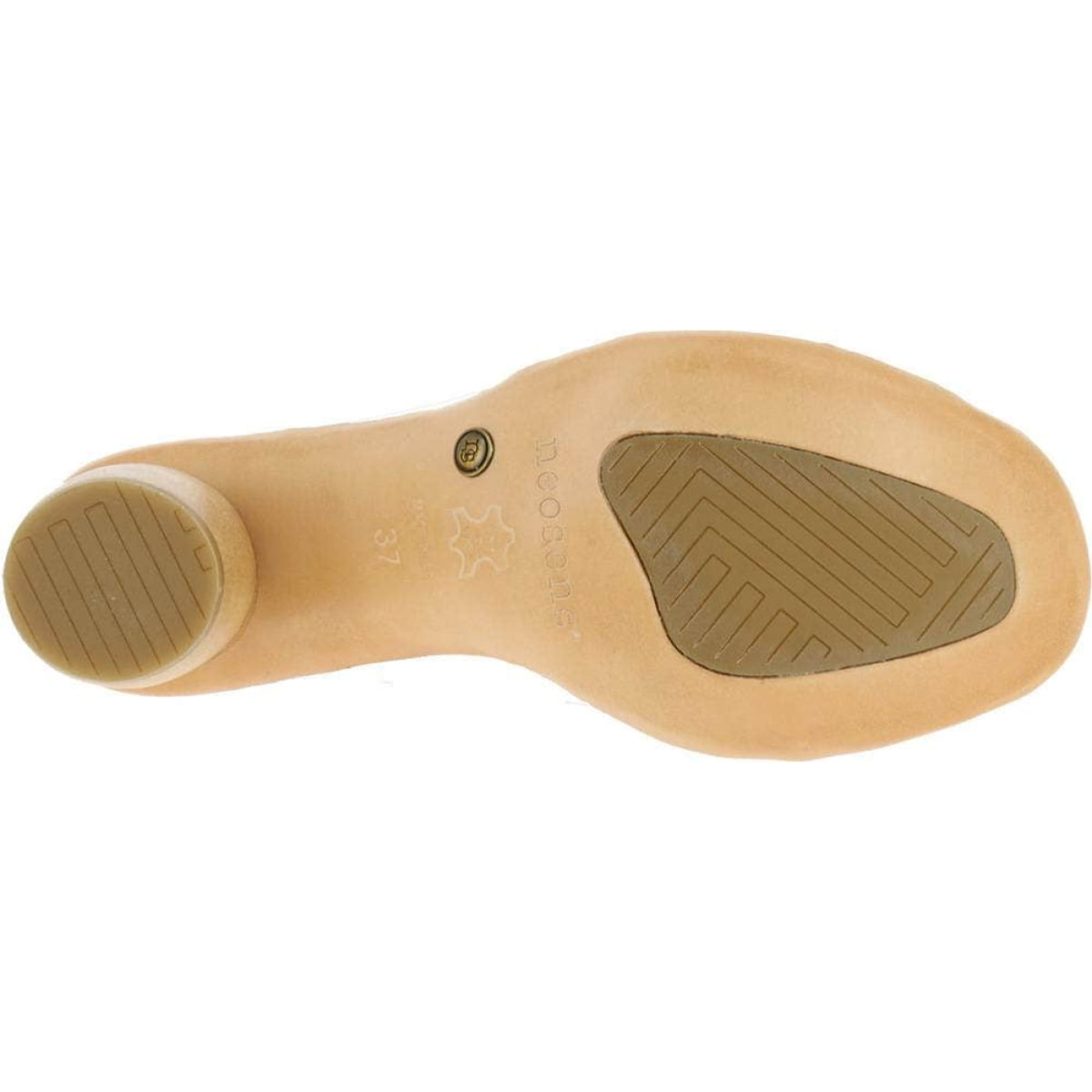 Sandalias con tacón S624 RESTORED SKIN WOOD / MULATA color Wood