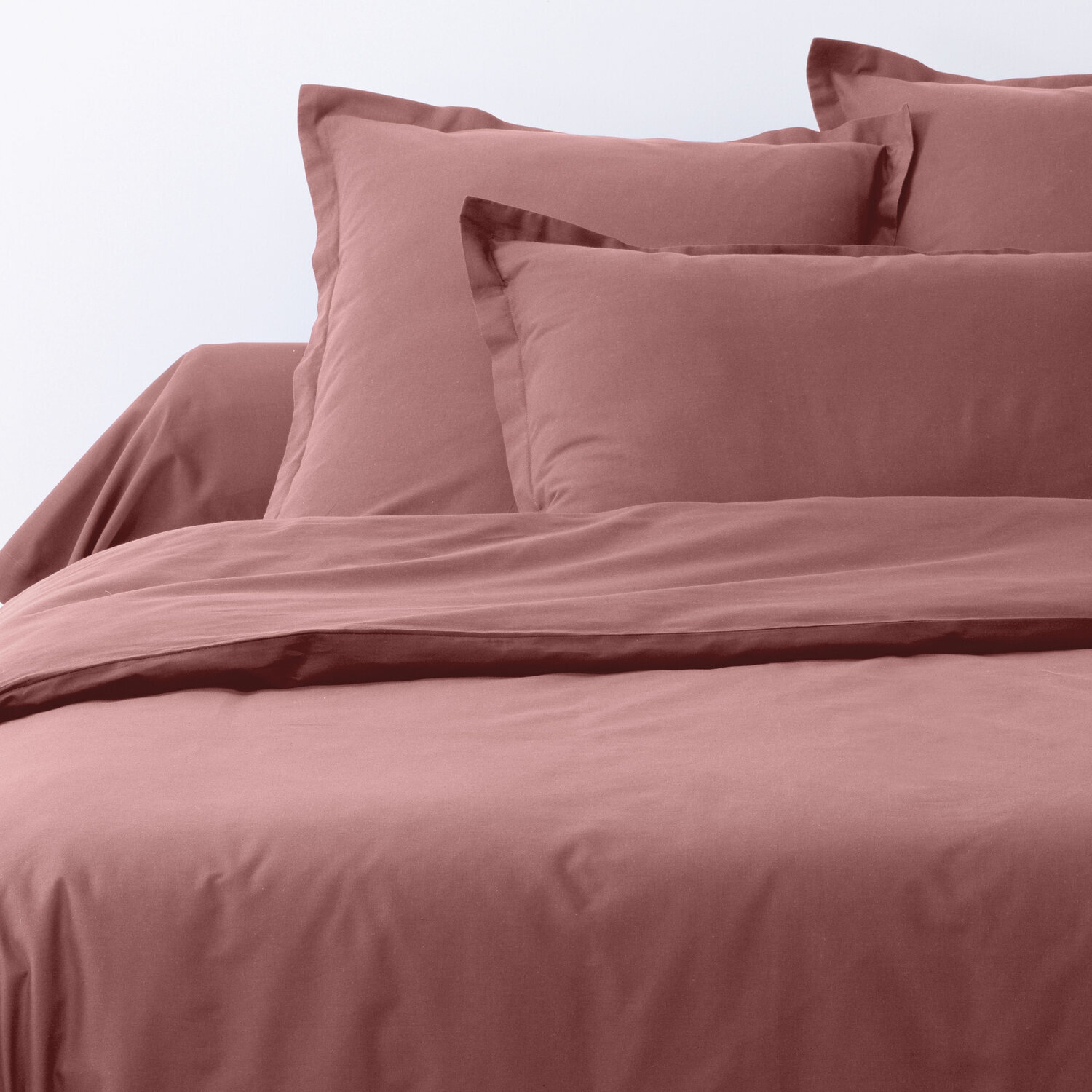 Parure De Drap 3pcs et Drap Housse 90x190cm Coton 57fils/cm2 taiesmmette