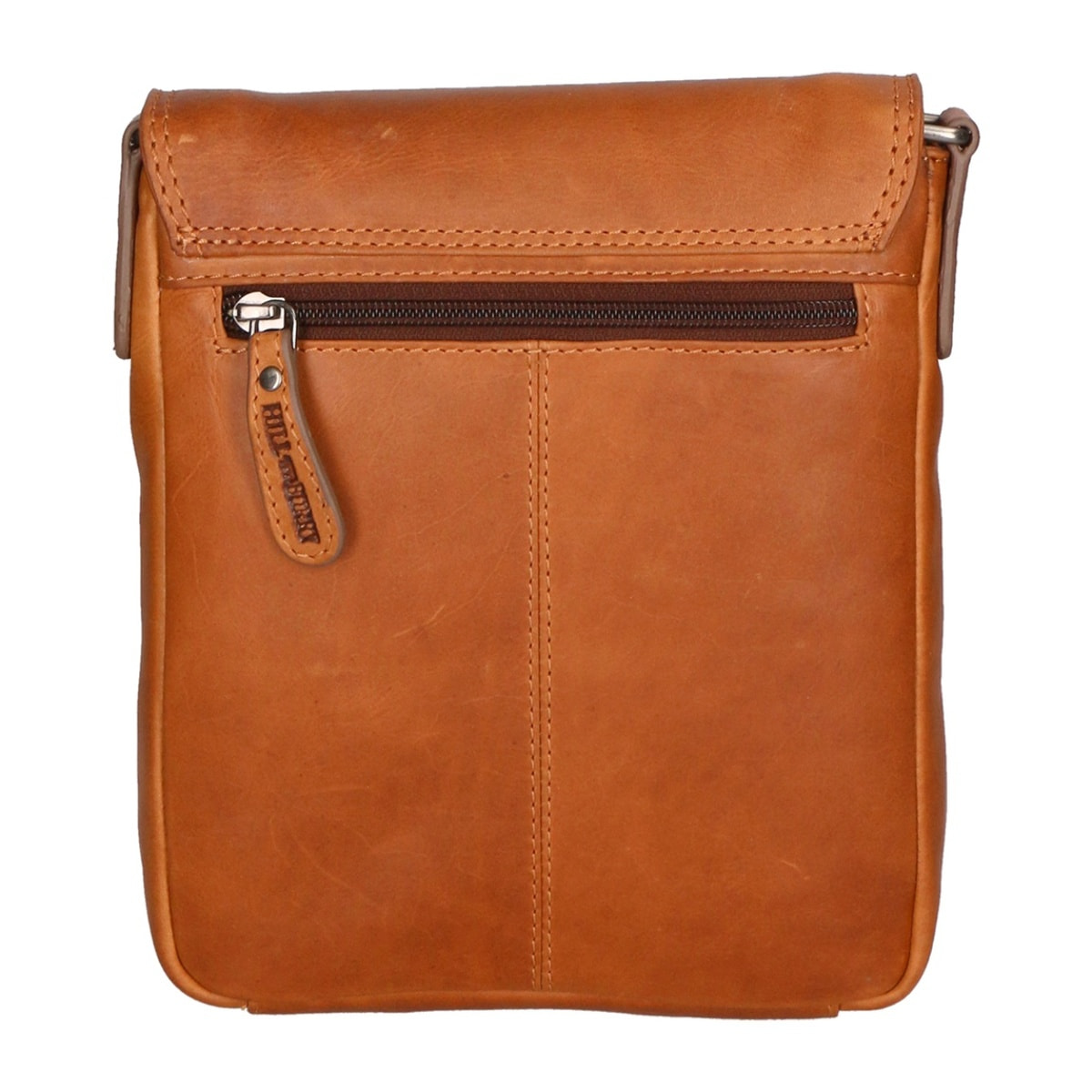 Borsa a tracolla da uomo - Modello False - 100% vera pelle - 26.0 x 30.0 x 7.0 cm