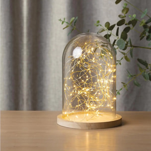 Guirlandes 100 micro LED jaune L1000cm