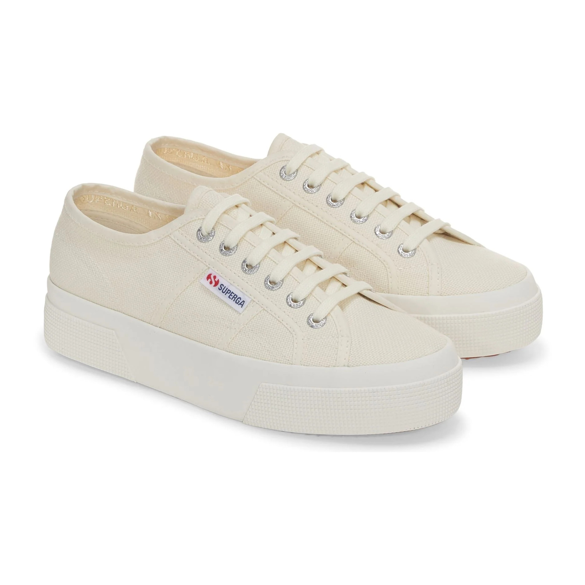 Scarpe da donna Superga Beige 2740 Platform