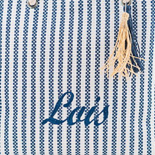 Bolso De Playa Lois Maui Azul Marino