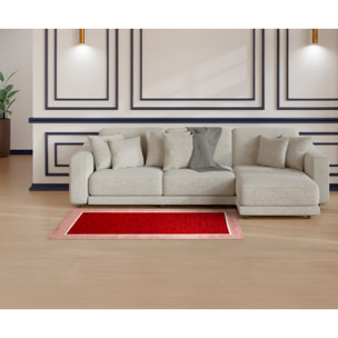 TAPPETO ARREDO ROMA ROSSO DON GIOVANNI CON FONDO ANTISCIVOLO