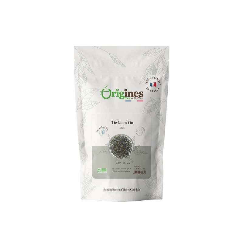 Tie Guan Yin - Thé Oolong de Chine - Sachet 100g