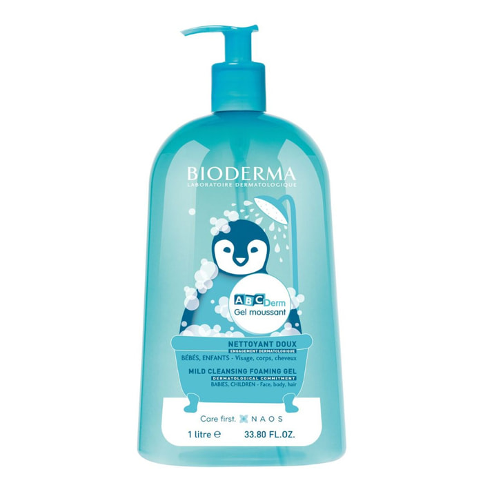 ABCDerm Gel Moussant - Nettoyant Doux