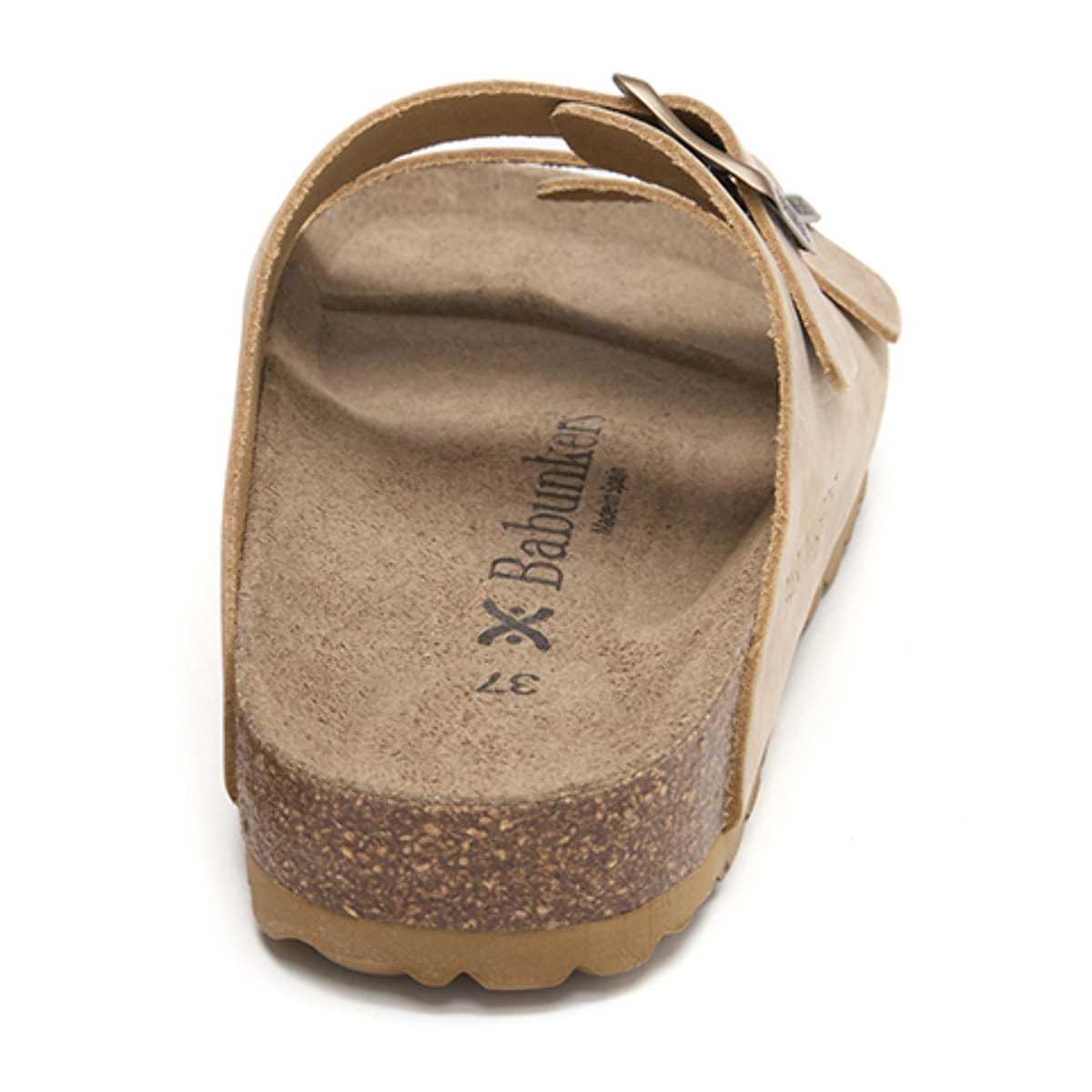 SANDALIA BABUNKERS MARRON