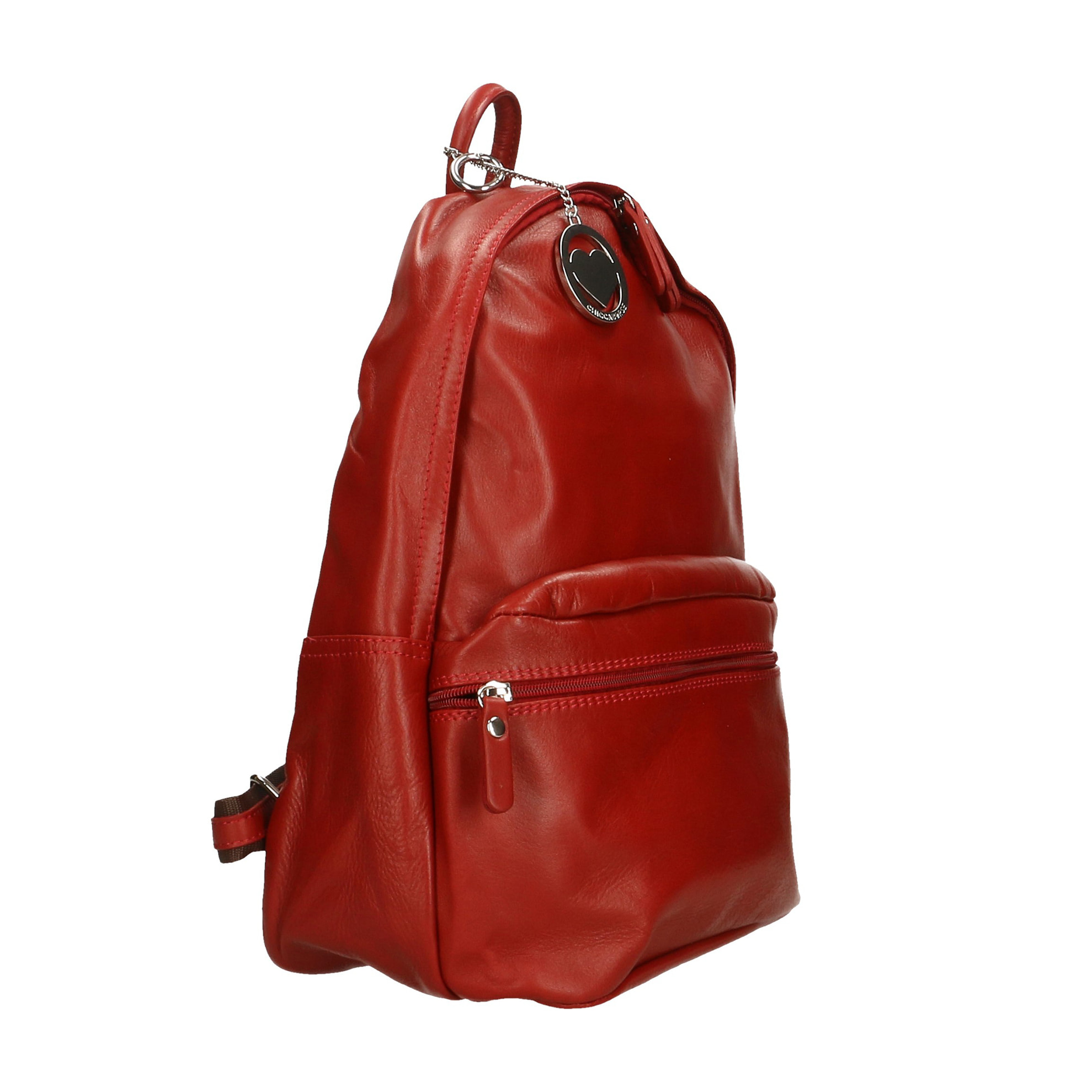 Chicca Borse Borsa Zaino Rosso