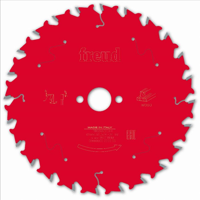 Lame pour scie circulaire portative filaire/sans fil FREUD - Ø160 1,8/1,3 A20 Z24 BA 15° - F03FS09675 -FR06W003H